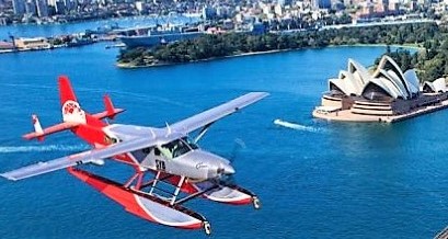 SSF1-полет на гидросамолете над Сиднеем