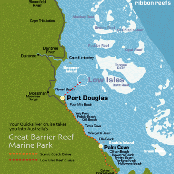 экскурсия на Большой Барьерный Риф с круизом на остров Лоу Айлз из Порт Дугласа