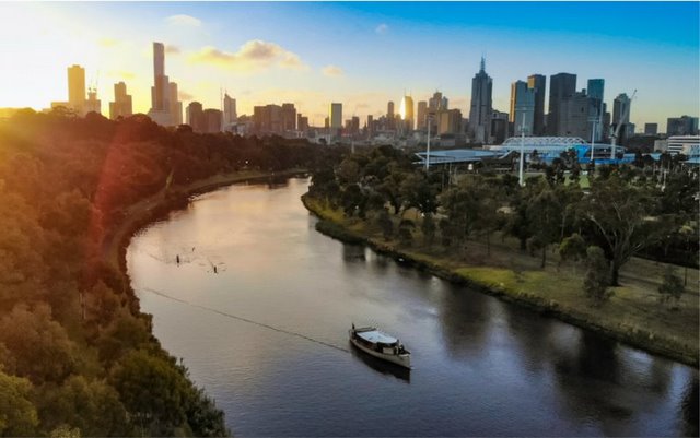 Река Ярра и круизы по реке в Мельбурне