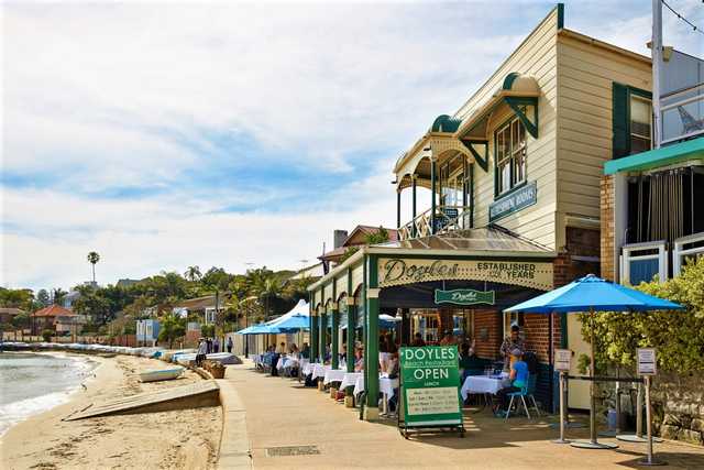 Лучший Ресторан морепродуктов в Сиднее Doyles on the Beach